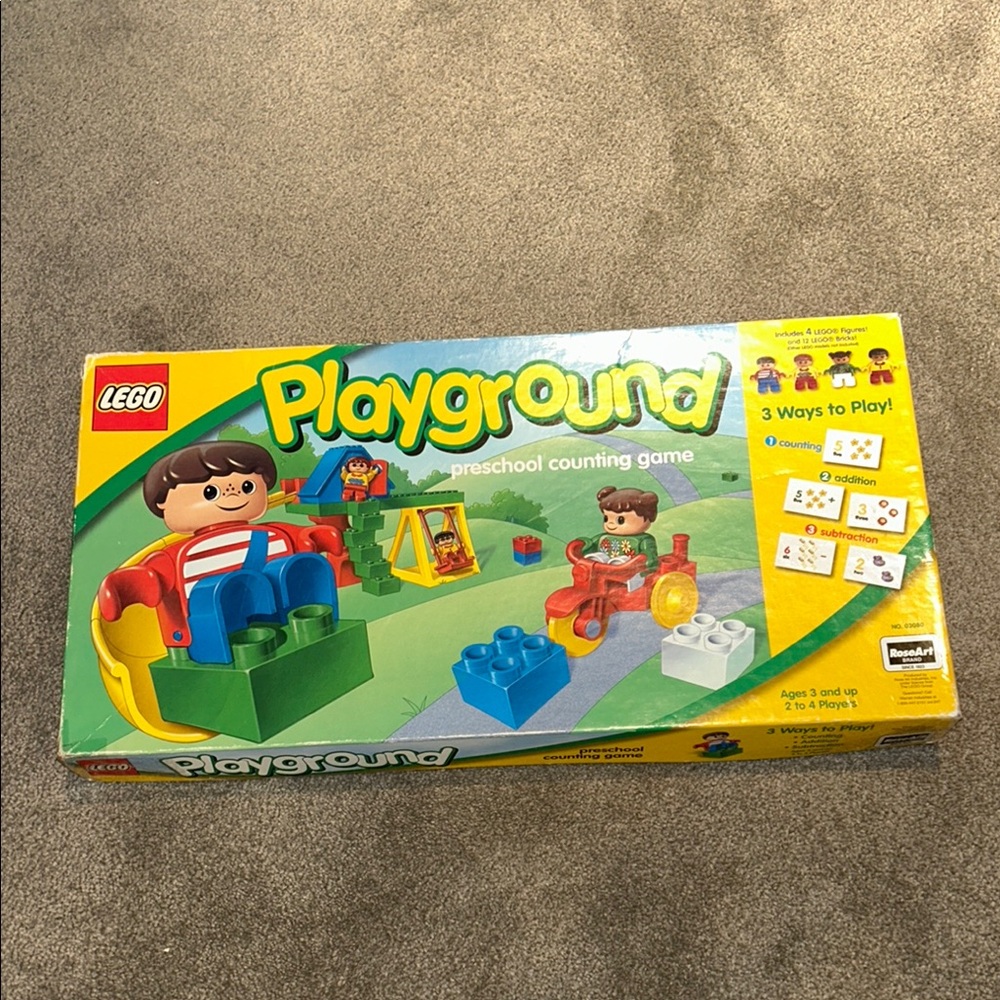 LEGO Playground Preschool Game - Red, Blue, Green